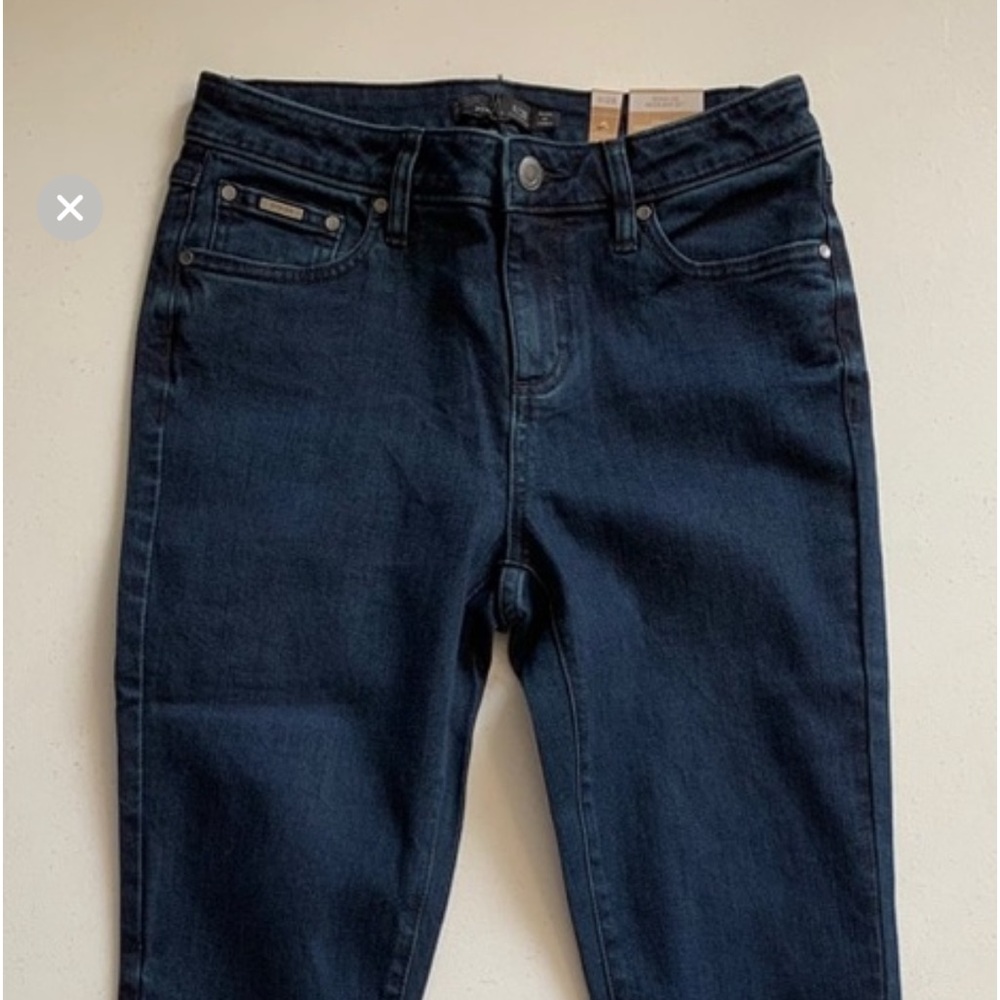 Sustainable Organic PrAna Sienna 5 Pocket Jeans Dark Deep Blue Size 4
